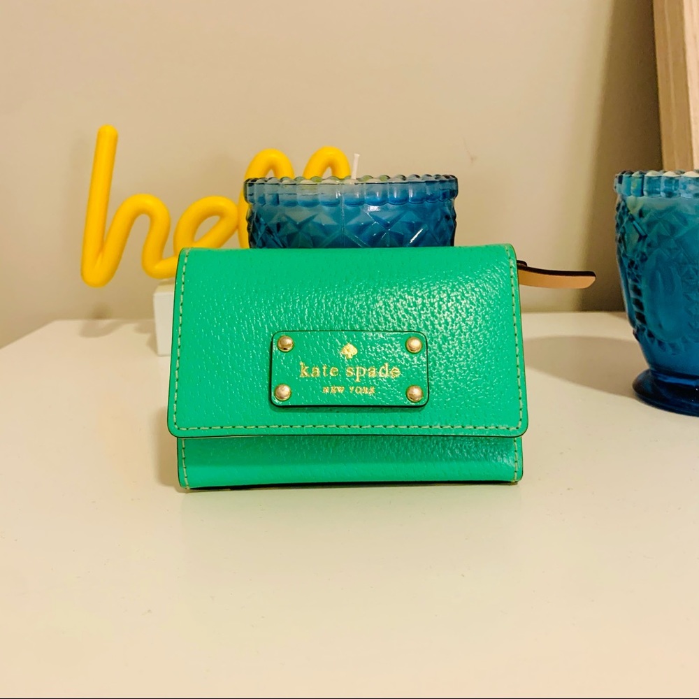 Kelly Green Kate Spade Wallet